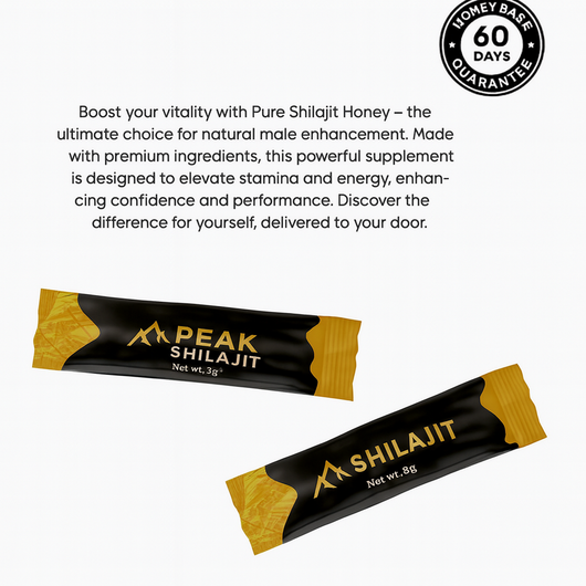 Pure Shilajit Honey Packs